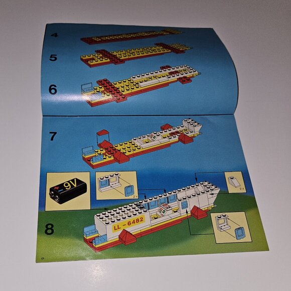 INSTRUCTIONS ONLY Lego Legoland 6482 Manual Replacement INSTRUCTIONS ONLY - Picture 4 of 5